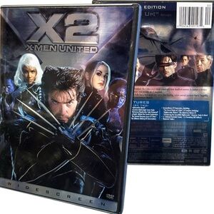X2 X-Men United DVD Widescreen 2-Disc Set Marvel 2003 Hugh Jackman